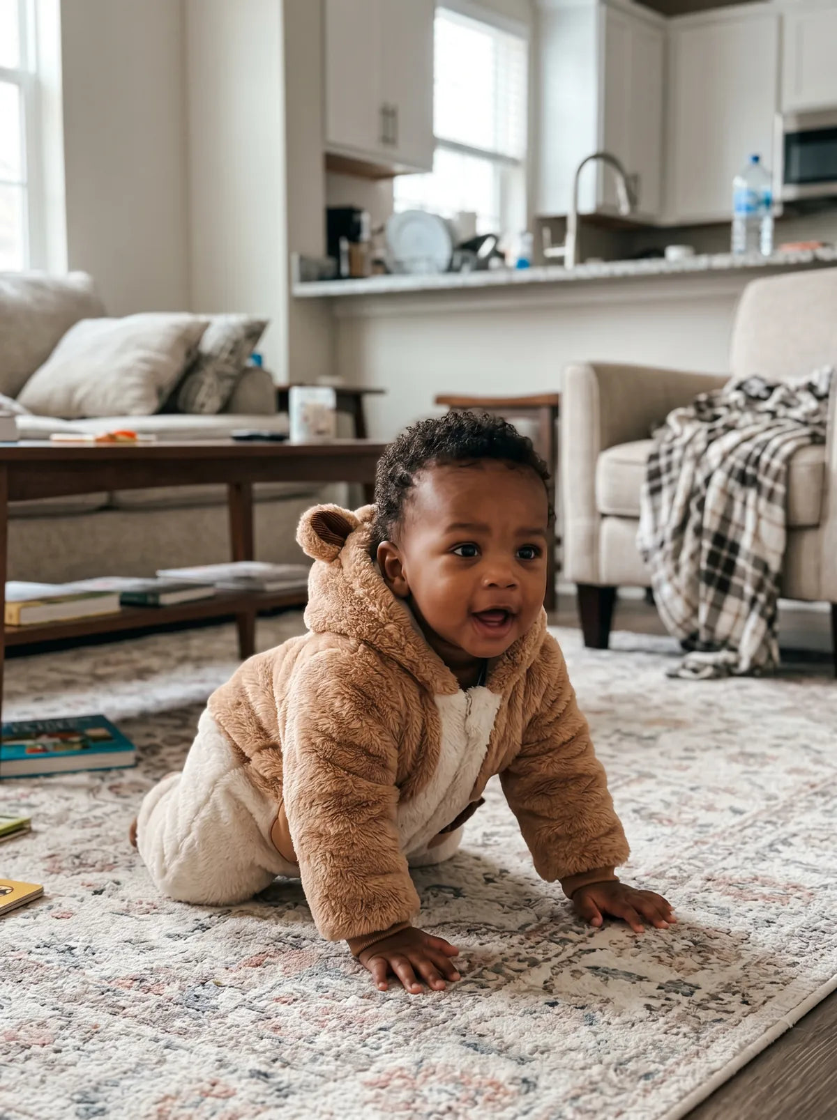 Acorn Squirrel – baby crawling