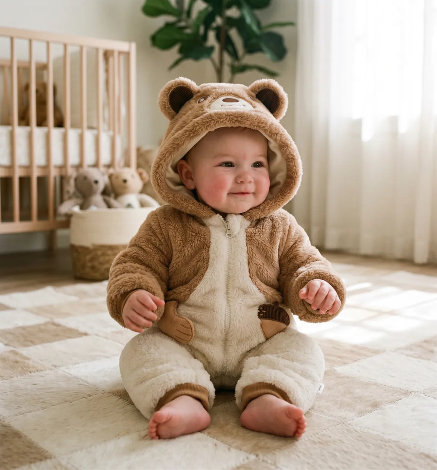 LIVA Plush Animal Baby Onesie